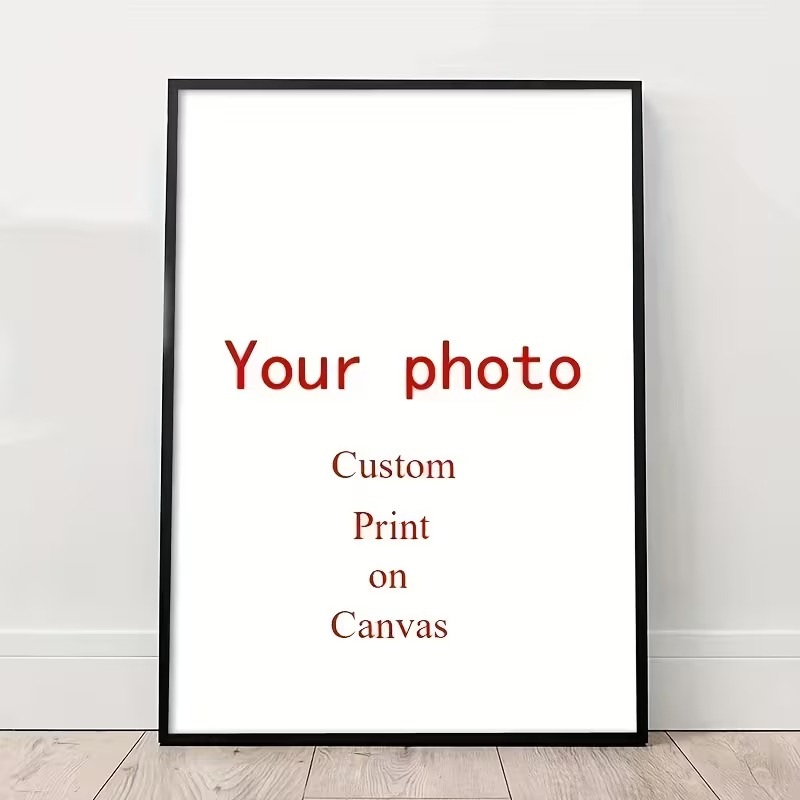 Custom Map Poster - Lukisan Kanvas Cetak Kustom Dari Foto