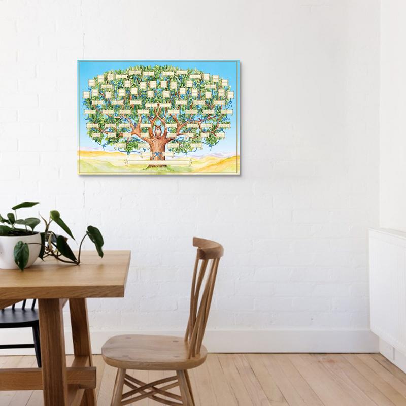 Bagan Pohon Keluarga Yang Dapa - Family Tree Print ulasan dan harga