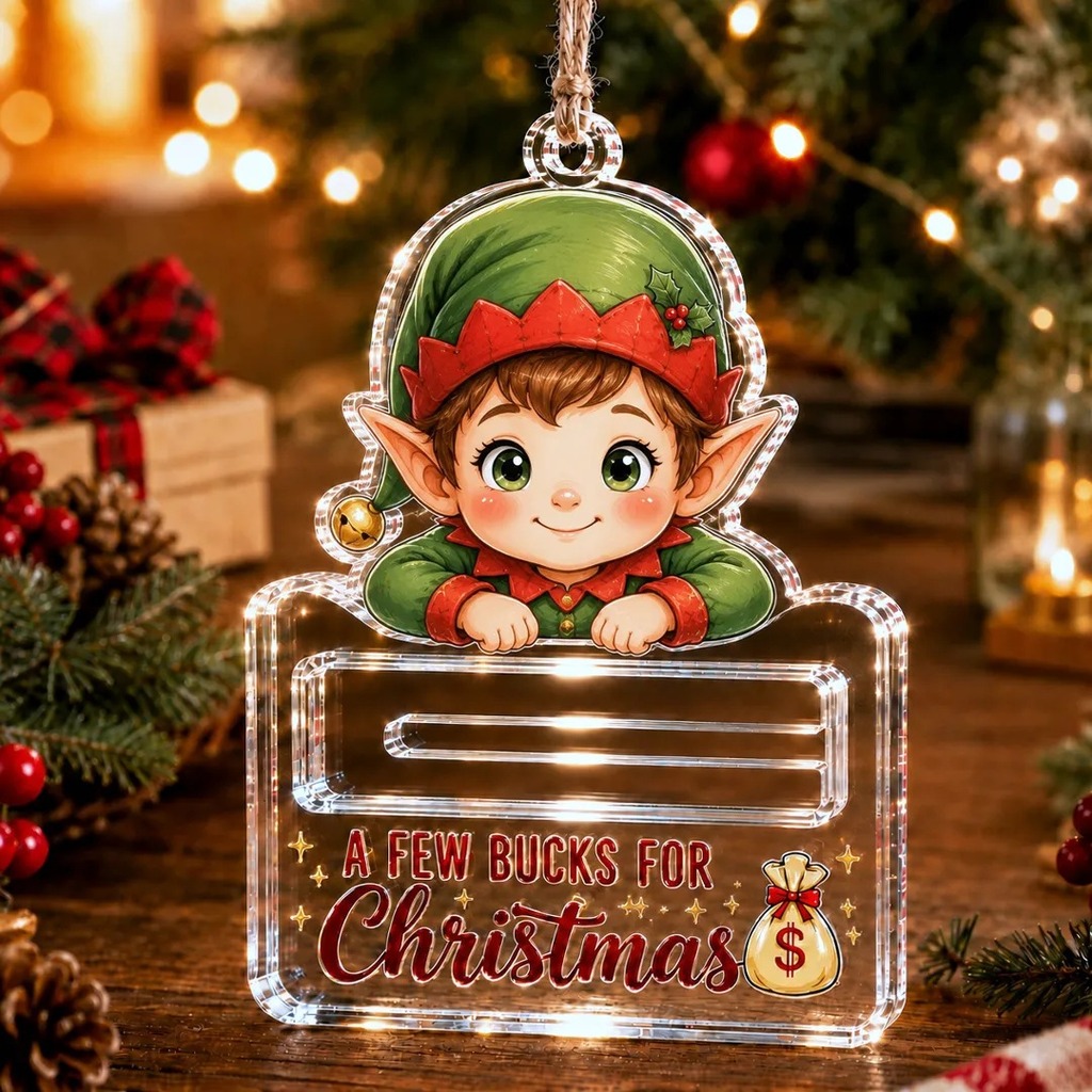 Ornamen Hadiah Natal Berbentuk - Family Tree Print ulasan dan harga